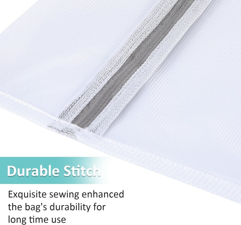 GOGOODA Laundry Mesh Wash Bags for Delicates (5 Set-2L, 2M, 1 Cylinder) - Image 2